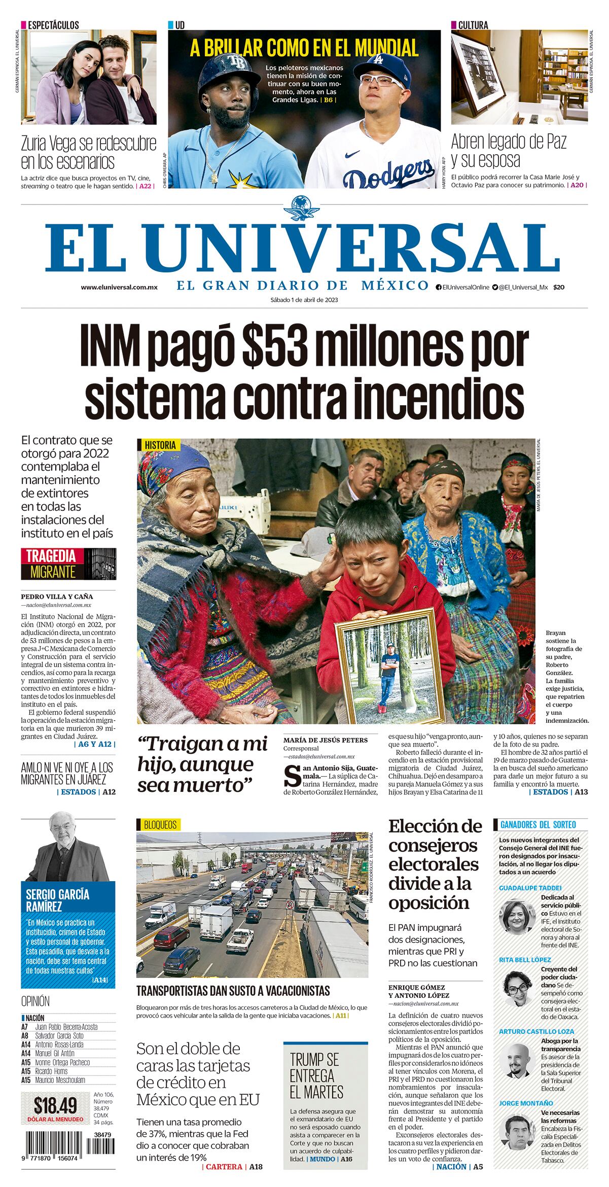 Portada impresa