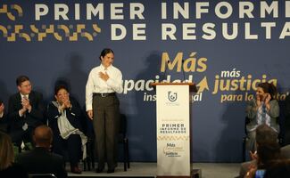 Bertha Alcalde destaca aumento del 15% en vinculaciones a proceso por delitos de alto impacto; extorsión, el crimen con más detenciones