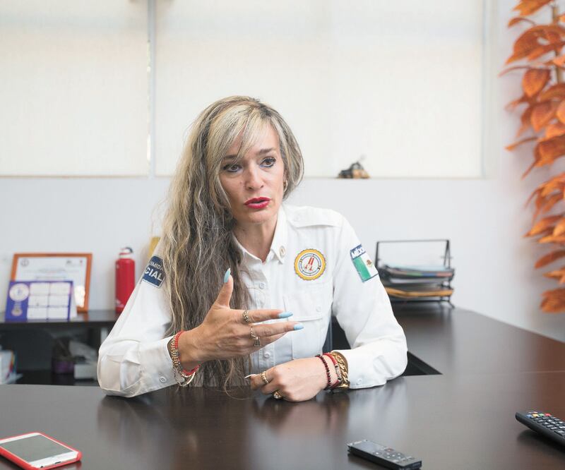 Marcela Muñoz dijo que implementó un pequeño grupo de inteligencia, lo que ha dado resultados como detenciones de miembros de Los Maestrín. Foto: ARCHIVO EL UNIVERSAL