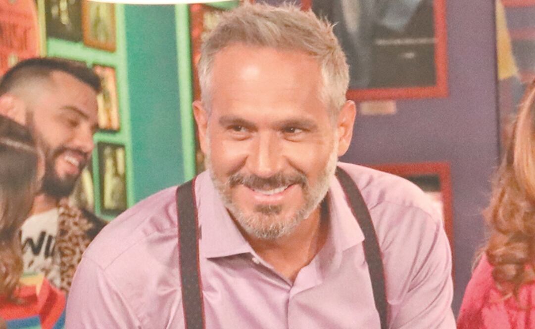 Celebró su cumpleaños mientras grababa Simón dice. Foto: ARIEL OJEDA. EL UNIVERSAL