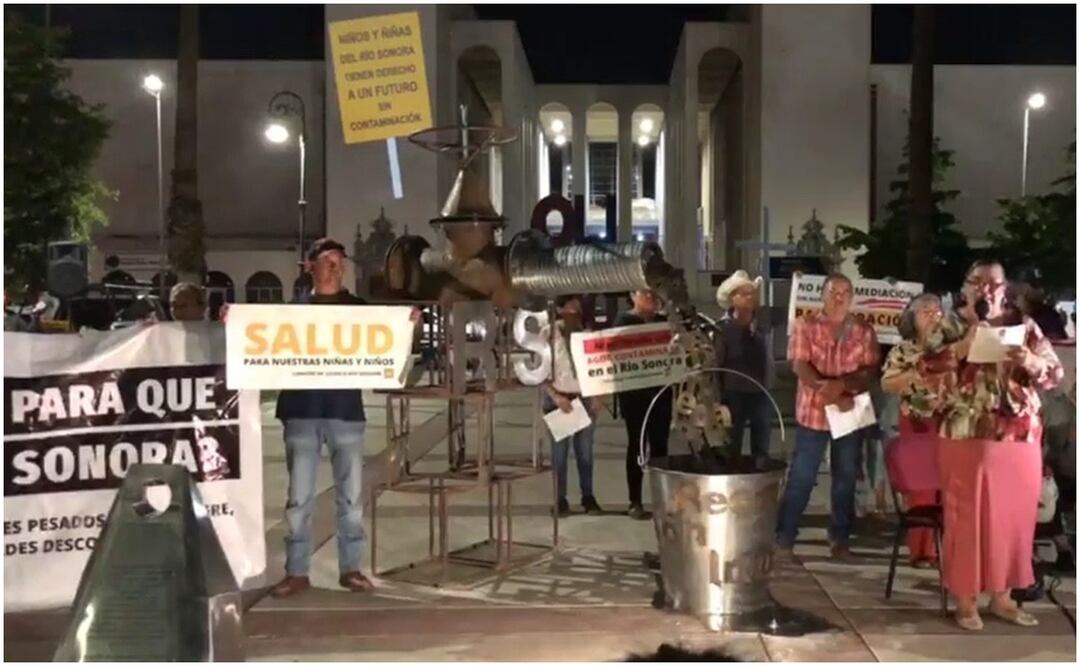 A diez años de distancia, los más de 22 mil afectados de los municipios de Arizpe, Banámichi, Huépac, San Felipe de Jesús, Baviácora, Aconchi y Ures, y zona rural de Hermosillo, continúan exigiendo justicia. Foto: Especial