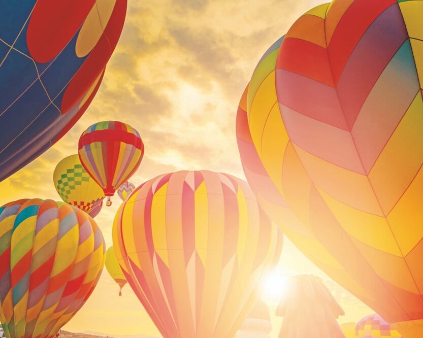 En el festival de globos del Bosque de Aragón realizarán un carrera de 5 y 10K / Foto: Archivo El Universal