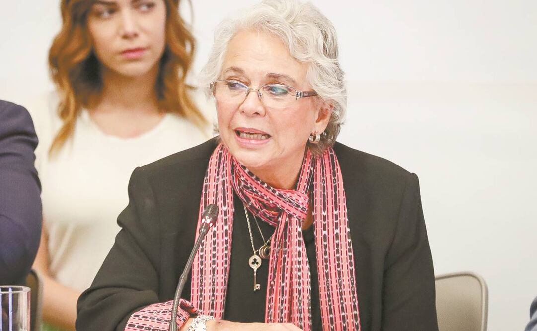 Olga Sánchez Cordero aseguró que los casos de violencia directamente relacionados con las elecciones son contados. Foto: ARCHIVO EL UNIVERSAL