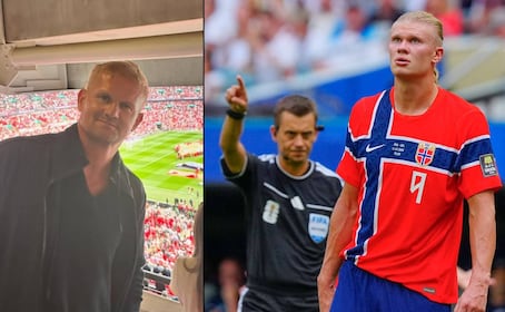 Padre de Erling Haaland denuncia "robo" tras la derrota de Noruega frente a Inglaterra