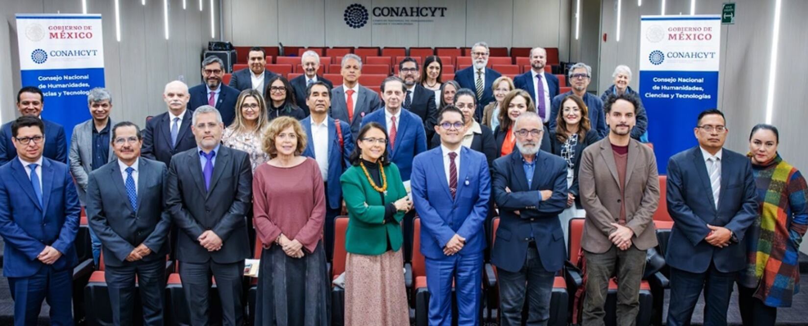 Acto público del CONAHCYT. 
Foto: X