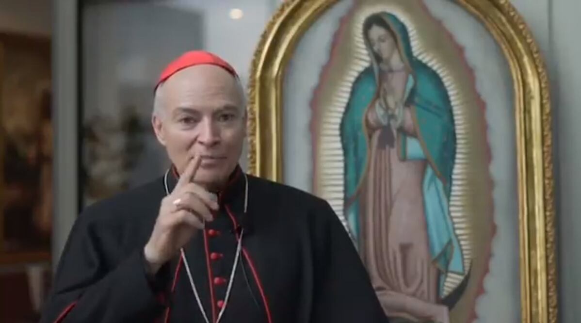 El cardenal Carlos Aguiar Retes. Foto: Archivo