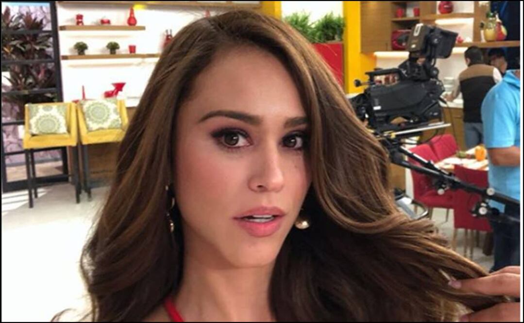Yanet García infarta con sus curvas en televisión. Foto: Instgaram
