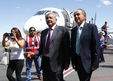 AMLO se reúne con gobernador de San Luis Potosí