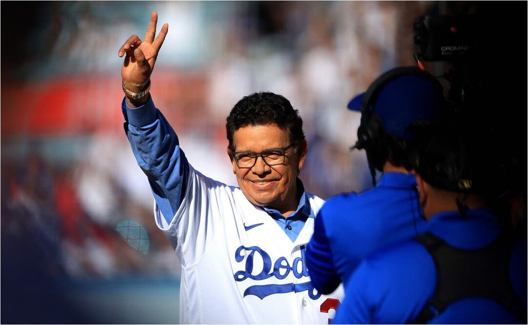 Toro Valenzuela en Dodger Stadium. FOTO: AFP