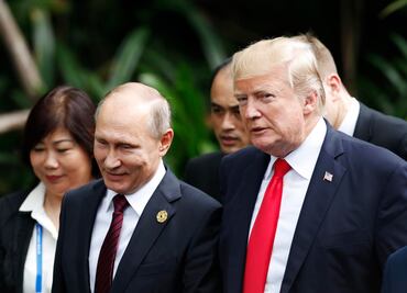 Rusia ya hizo "una concesión bastante grande" porque no invadió toda Ucrania: Trump; dice que "presiona mucho" al país