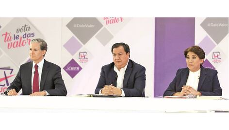 "#DebateEdomex", tema principal en redes