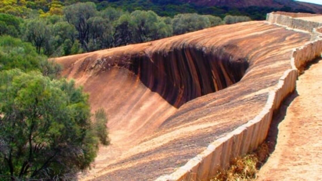 Wave Rock, la ola de piedra considerada sitio sagrado