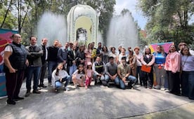 Alcaldía Cuauhtémoc entrega rehabilitación de Plaza Popocatépetl en la  colonia Hipódromo Condesa; no había sido atendida durante 40 años