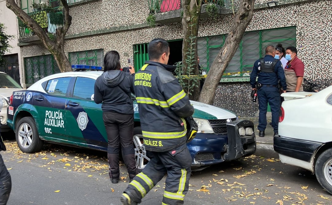 Bomberos encuentran el cuerpo sin vida de una mujer mayor en la alcaldía Benito Juárez. Foto: Especiales