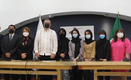 "México salvó nuestras vidas y sueños"; llegan al país refugiadas de Afganistán