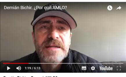 ​​Demián Bichir explica por qué apoyó y respalda aún a AMLO