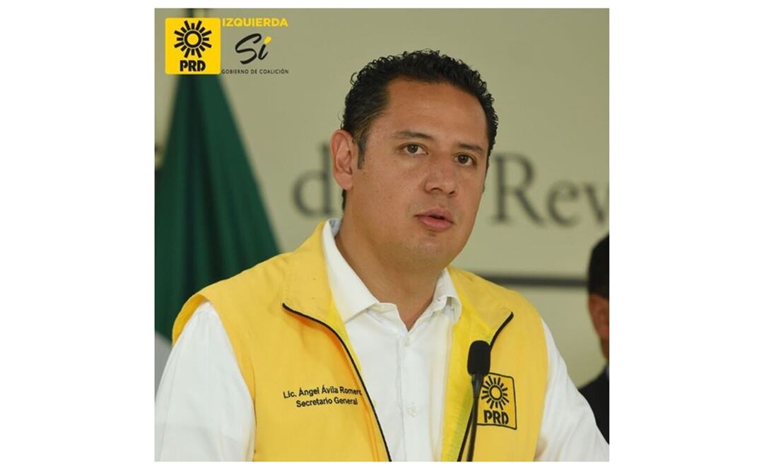 El líder nacional del PRD, Ángel Ávila Romero. Foto: Archivo