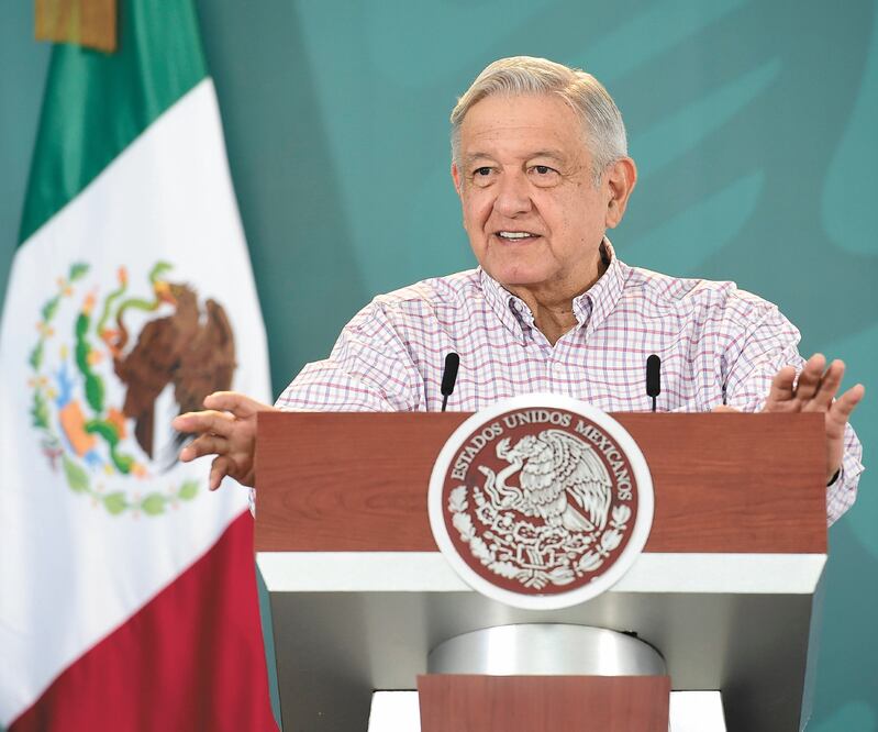 El Presidente aseguró que espera que la FGR inicie una investigación contra el exsecretario de Hacienda Luis Videgaray. Foto: PRESIDENCIA