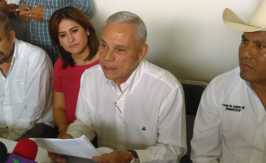 José Antonio Aguilar Bodegas renunció hoy a su militancia de más de 40 años en el PRI. (FOTO: Óscar Gutiérrez. EL UNIVERSAL)