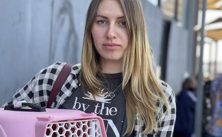 "Cuando Putin amenazó con armas nucleares, mis padres me dijeron que me fuera lo más lejos posible": los ucranianos que huyen por México a EU