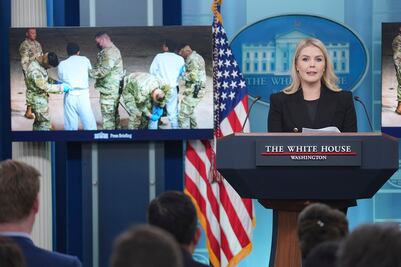 Trump “no se ha comprometido” a enviar tropas de EU a Gaza: Casa Blanca; dice que el mandatario quiere “reconstruir la región”