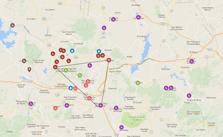 MAPA. El sismo olvidado de 1912