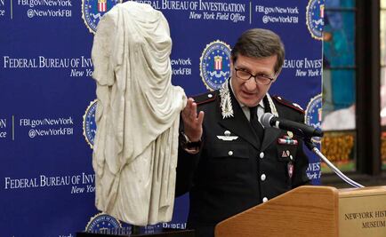 Estados Unidos devuelve pieza arqueológica robada