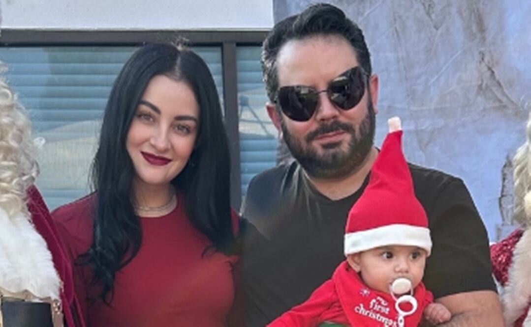 José Eduardo Derbez , Paola Dalay y su hija Tessa.