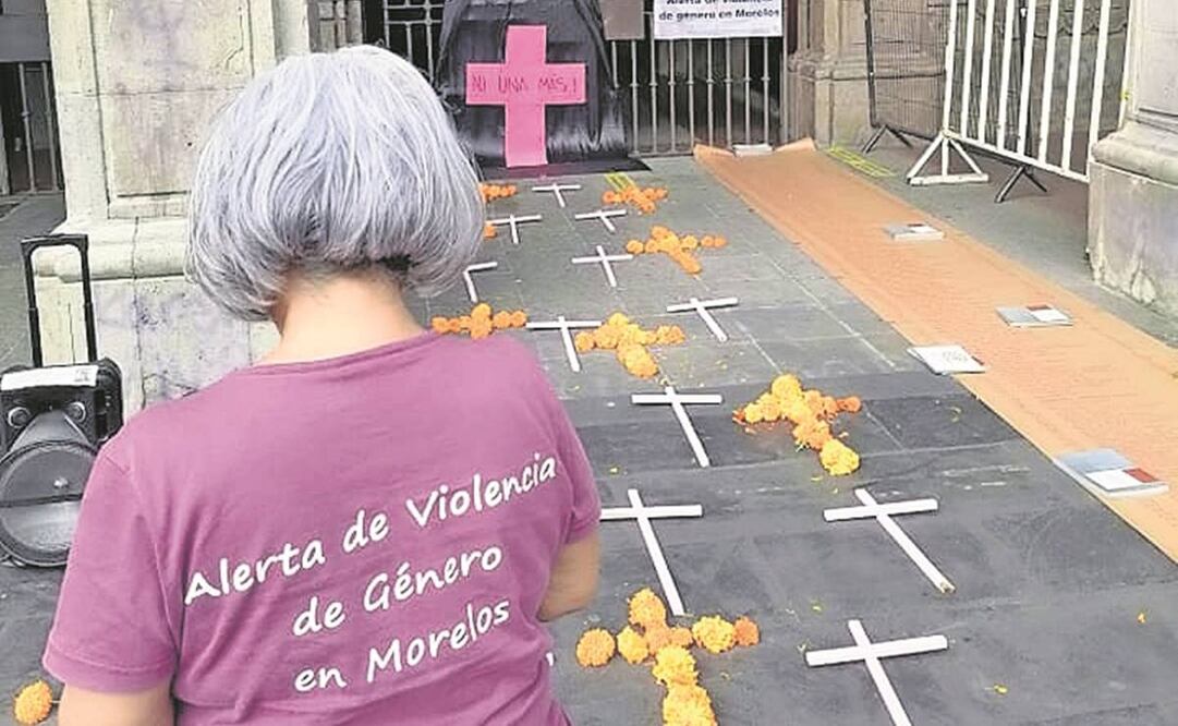 Autoridades de Morelos reportaron los últimos cuatro feminicidios en la entidad el fin de semana pasado, lo cual encendió las alertas. Foto: Especial.