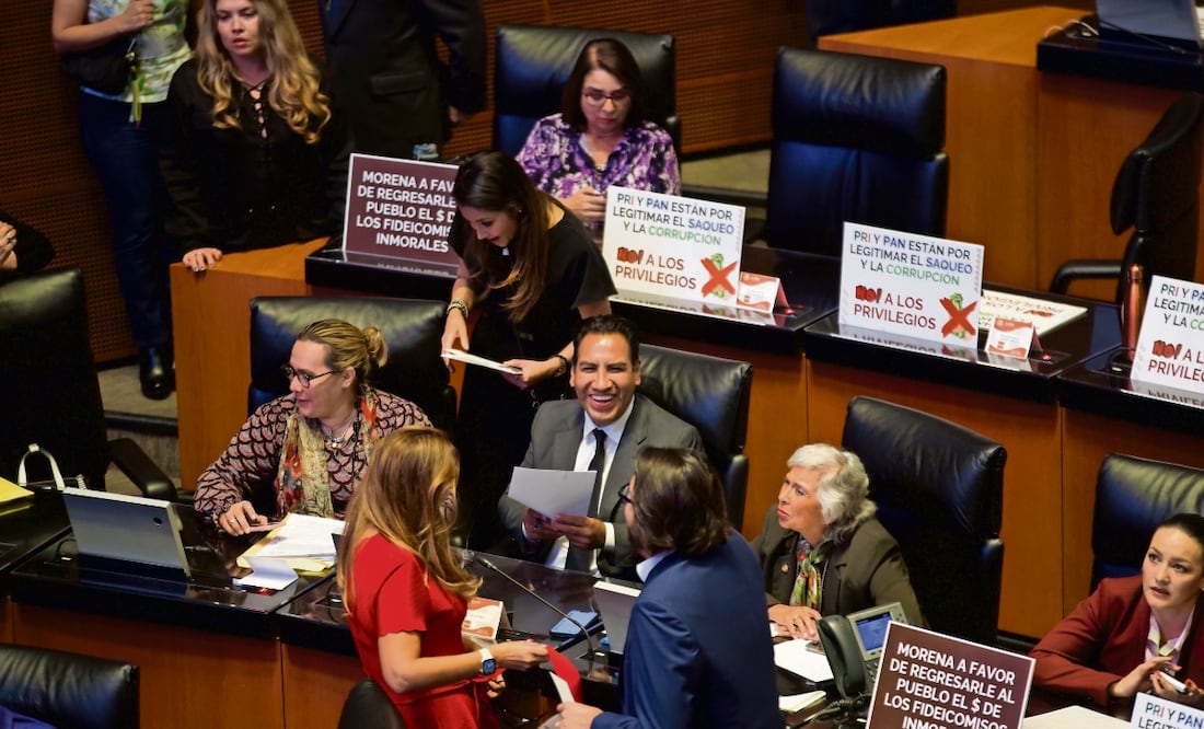 La mayoría de la bancada de Morena no escuchó los reclamos de la oposición ni los amagos de combatir y revertir la aprobación de su iniciativa en tribunales.