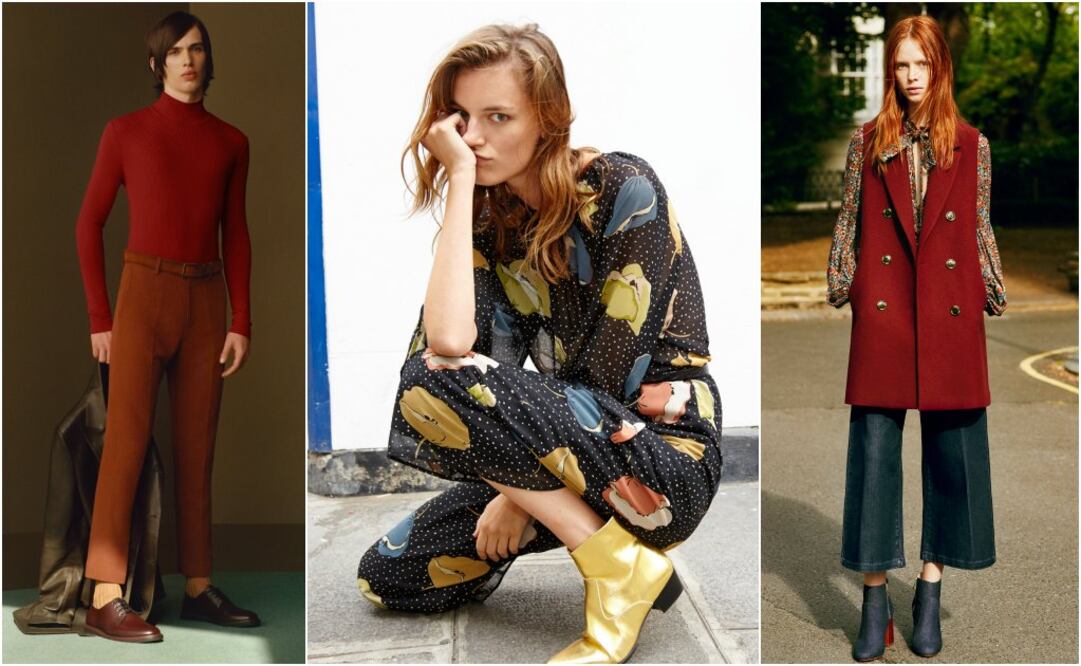 Las tonalidades marrones y prendas con distintas dimensiones son claves