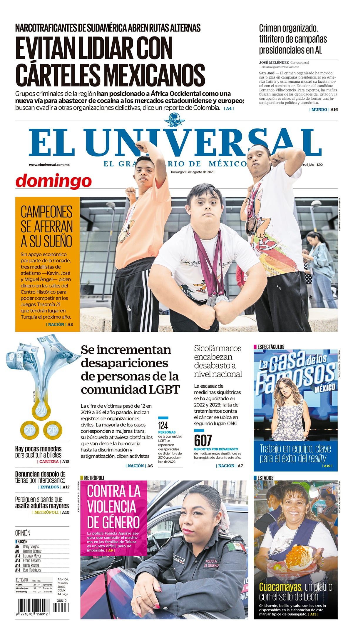 Portada impresa