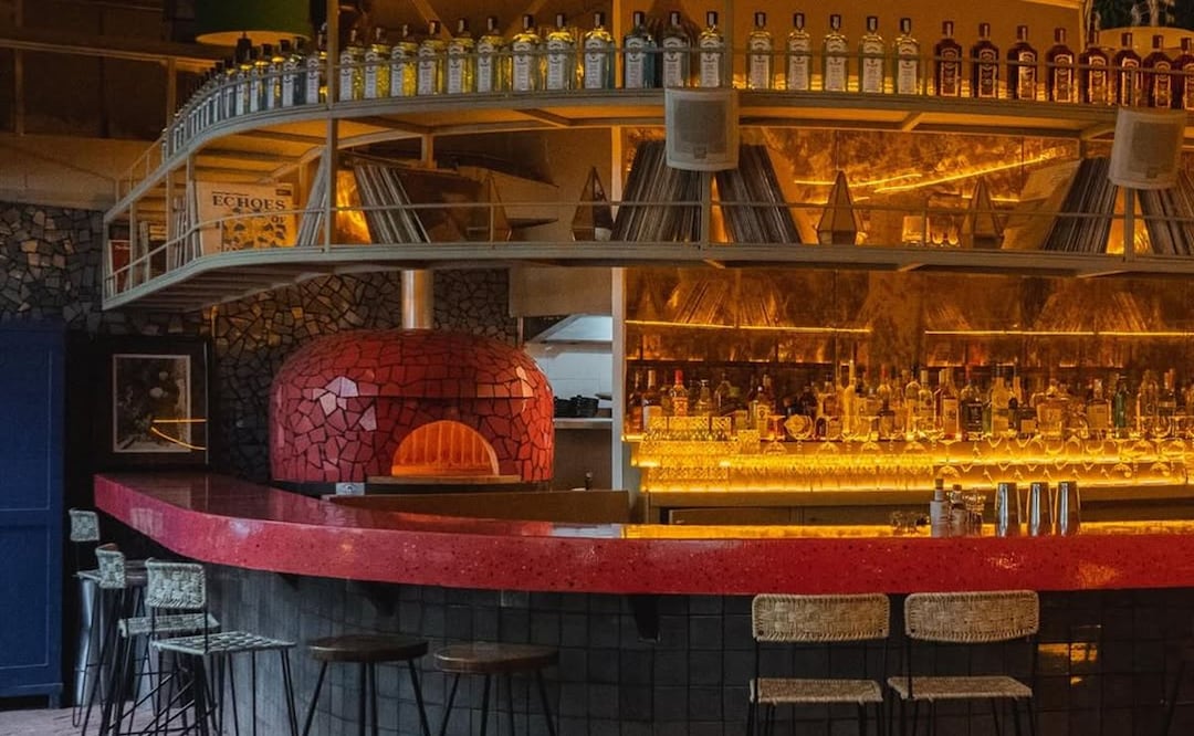 Coppola Very Nice Pizza Vinyl Bar. Foto: cortesía