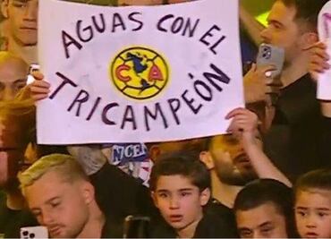 “Aguas con el tricampeón”; afición del América presente en show de WWE en Londres