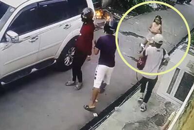 Niña de ocho años enfrenta a ladrones en Filipinas