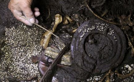 Tesoro de sacrificios puede dirigir a tumba de emperador azteca en el inframundo