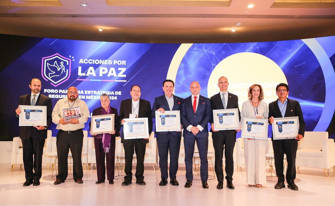 Coparmex organizó el Foro para una Estrategia de Seguridad en México. Foto: X @Coparmex