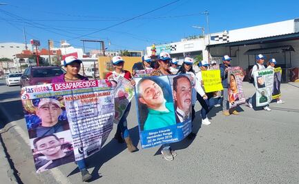 Familiares de desaparecidos marchan en los estados; exigen a AMLO transparencia en cifras