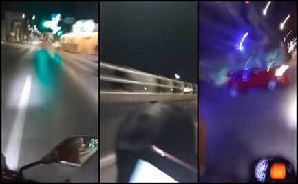 Chica que viajaba en motocicleta transmitió en vivo su propio choque donde después murió