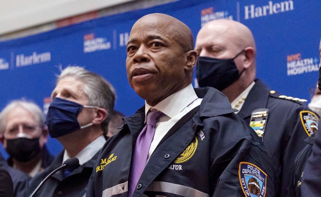 Alcalde de Nueva York, Eric Adams.  Foto: AP 