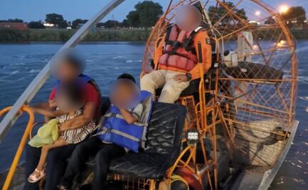 INM rescata a tres migrantes y recupera los cuerpos de tres más en el Río Bravo