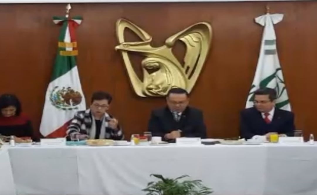 Captura de pantalla de la transmisión de @Tu_IMSS