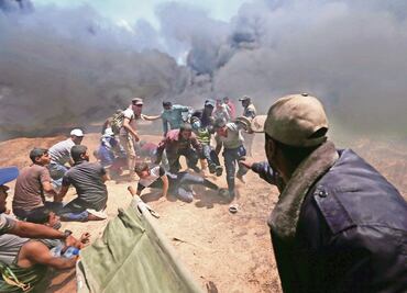 Ejército israelí mata a 58 palestinos