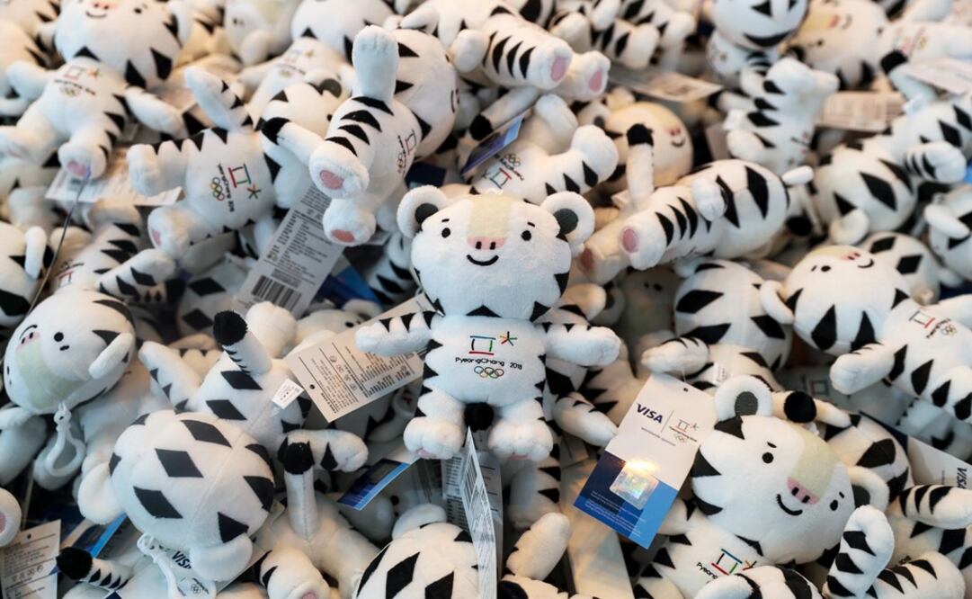 La mascota Soohorang de los Juegos Olímpicos de Invierno (Foto: EFE)