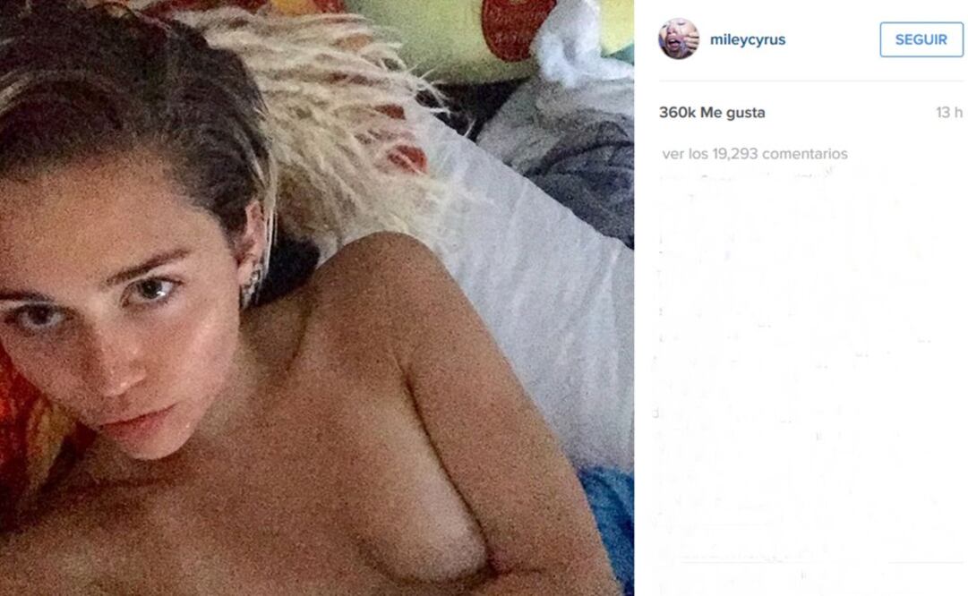 Se sigue mostrando al natural en Instagram