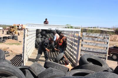 Incinerarán cientos de llantas de Grupo México en Hermosillo