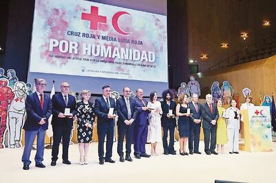 Reina Letizia premia a Cruz Roja Mexicana