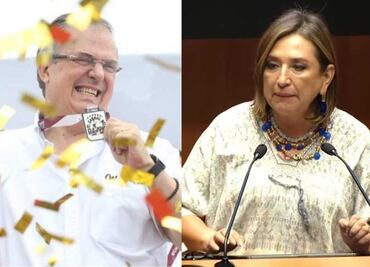 Si Ebrard decide ser candidato independiente podría mandar a Xóchitl al tercer lugar, dice AMLO