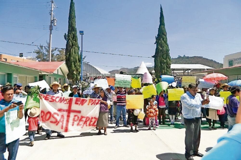 Desde 2015 la región Mixteca ocupa el tercer lugar en muertes maternas, lo que ha generado la protesta social contra esta situación. (ISMAEL GARCÍA. EL UNIVERSAL)