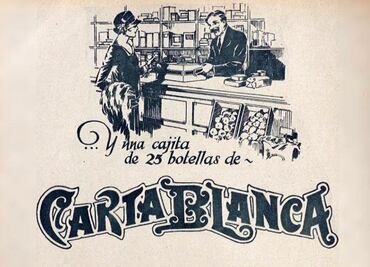 La cerveza se anunciaba como complemento alimenticio